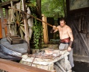Blacksmith at His Forge