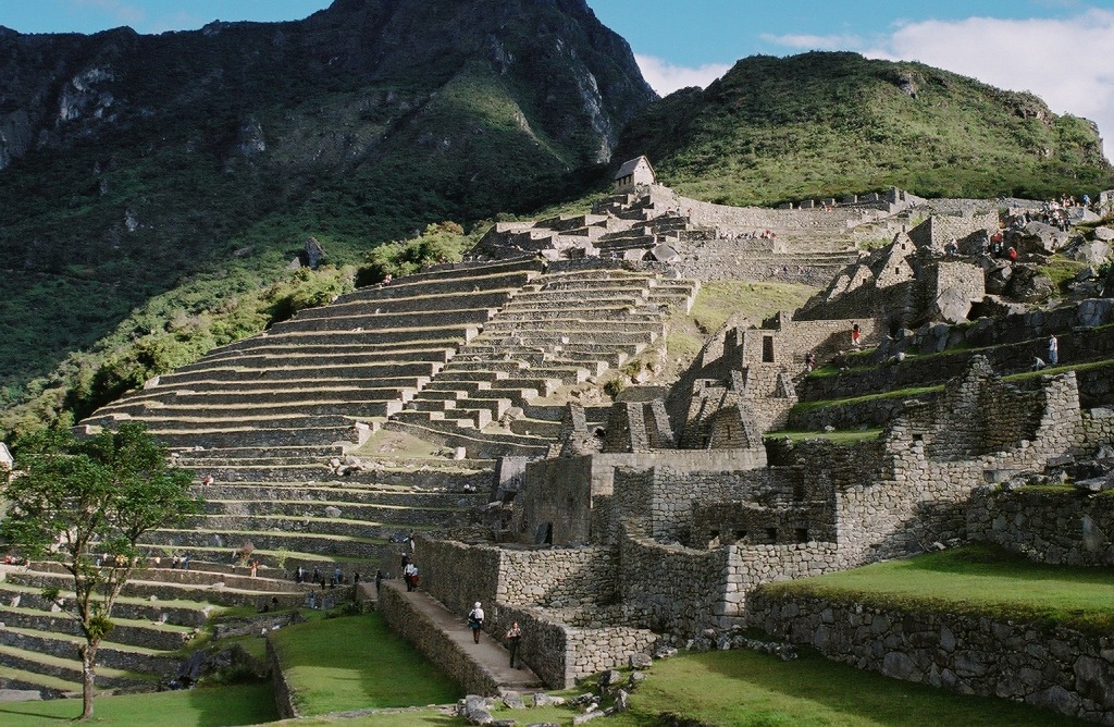 Secteur agricole du Machu Picchu jigsaw puzzle in Magnifiques vues puzzles on TheJigsawPuzzles.com