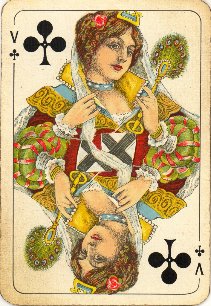 Queen of Clubs jigsaw puzzle in Macro puzzles on TheJigsawPuzzles.com