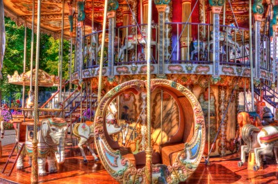 Carousel jigsaw puzzle in Puzzle of the Day puzzles on TheJigsawPuzzles ...