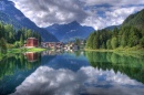 Alleghe Lake, Italy