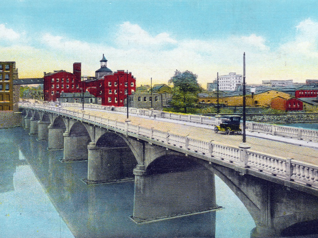 1910 Columbus, GA Postcard jigsaw puzzle in Bridges puzzles on TheJigsawPuzzles.com