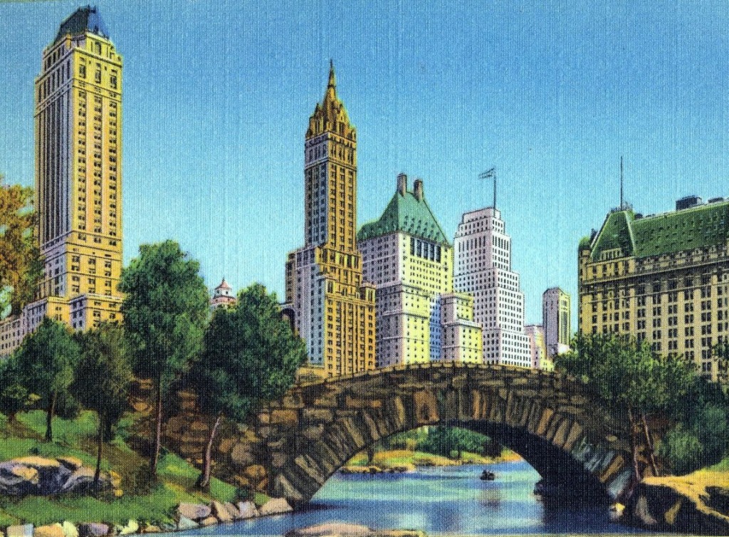 1930s Postcard jigsaw puzzle in Bridges puzzles on TheJigsawPuzzles.com