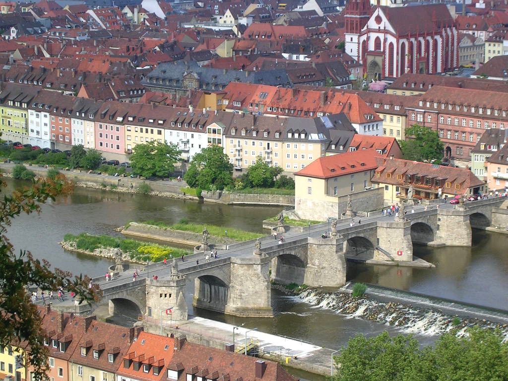 Würzburg, Bavaria jigsaw puzzle in Bridges puzzles on TheJigsawPuzzles.com