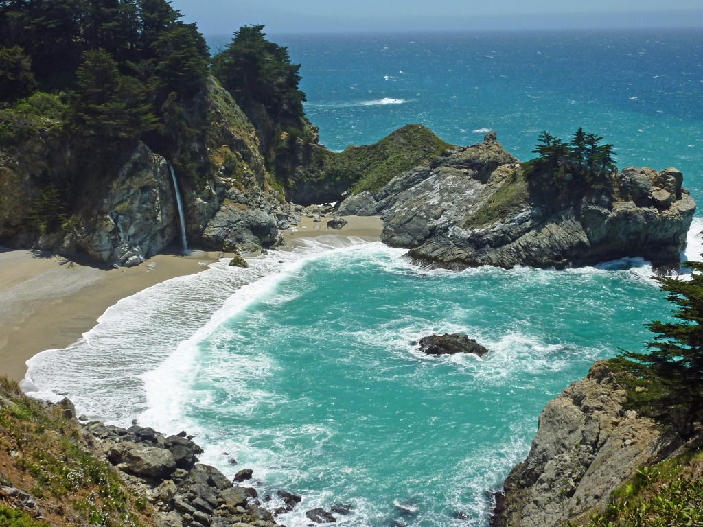 Big Sur jigsaw puzzle in Puzzle of the Day puzzles on TheJigsawPuzzles.com
