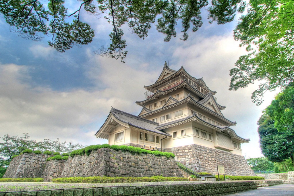 Chiba Castle jigsaw puzzle in Castles puzzles on TheJigsawPuzzles.com