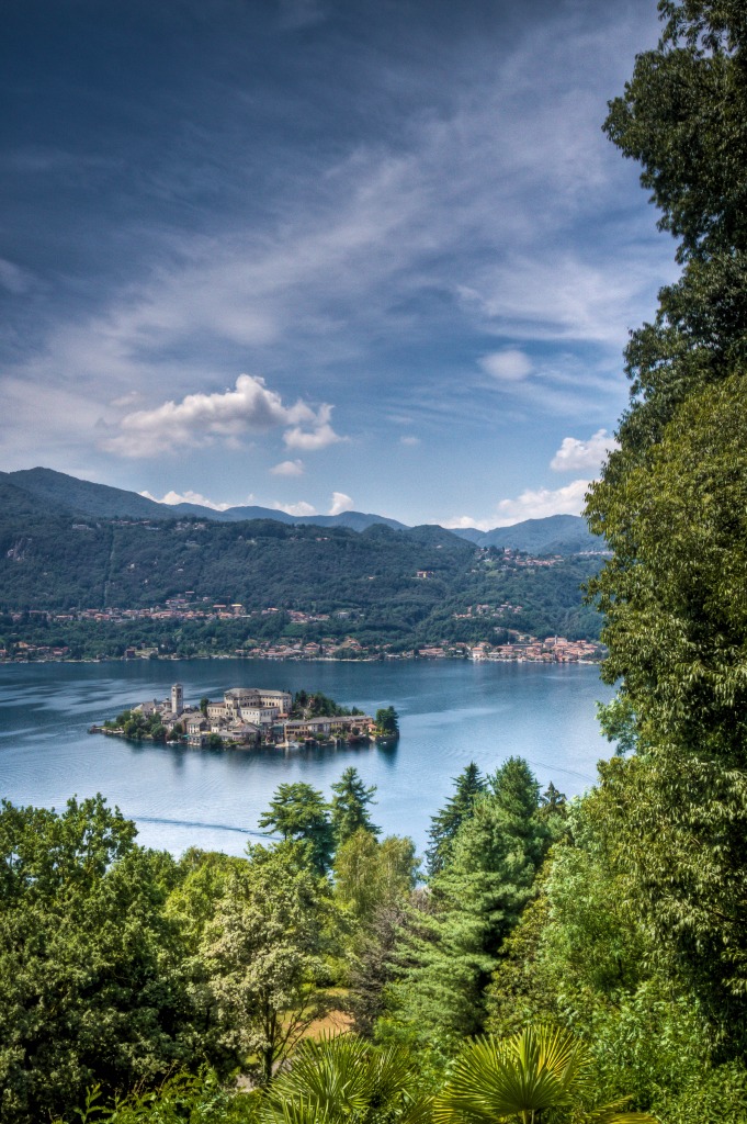 San Giulio Island jigsaw puzzle in Great Sightings puzzles on TheJigsawPuzzles.com