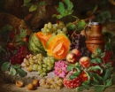 Rich Still Life with Fruit