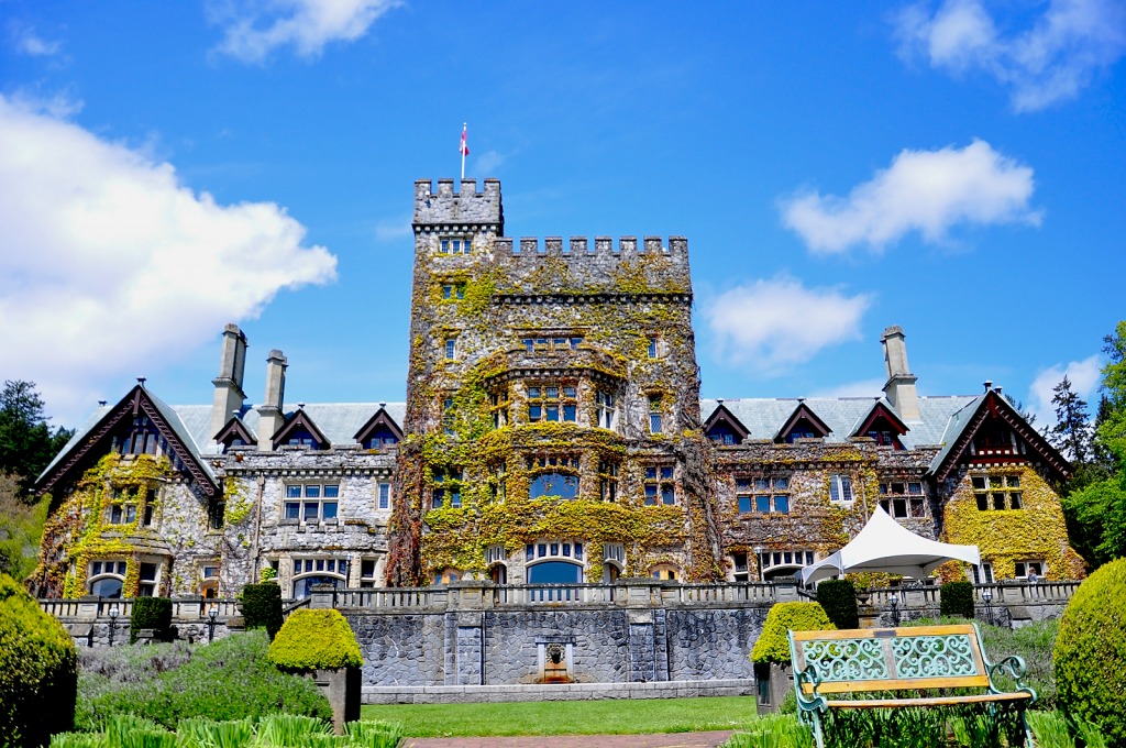Schloss Hatley, Victoria, Britisch-Kolumbien jigsaw puzzle in Schlösser puzzles on TheJigsawPuzzles.com
