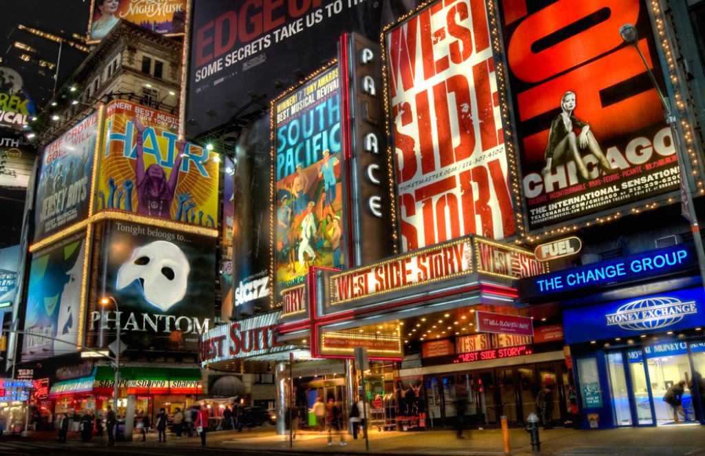 Theater District jigsaw puzzle in Street View puzzles on TheJigsawPuzzles.com