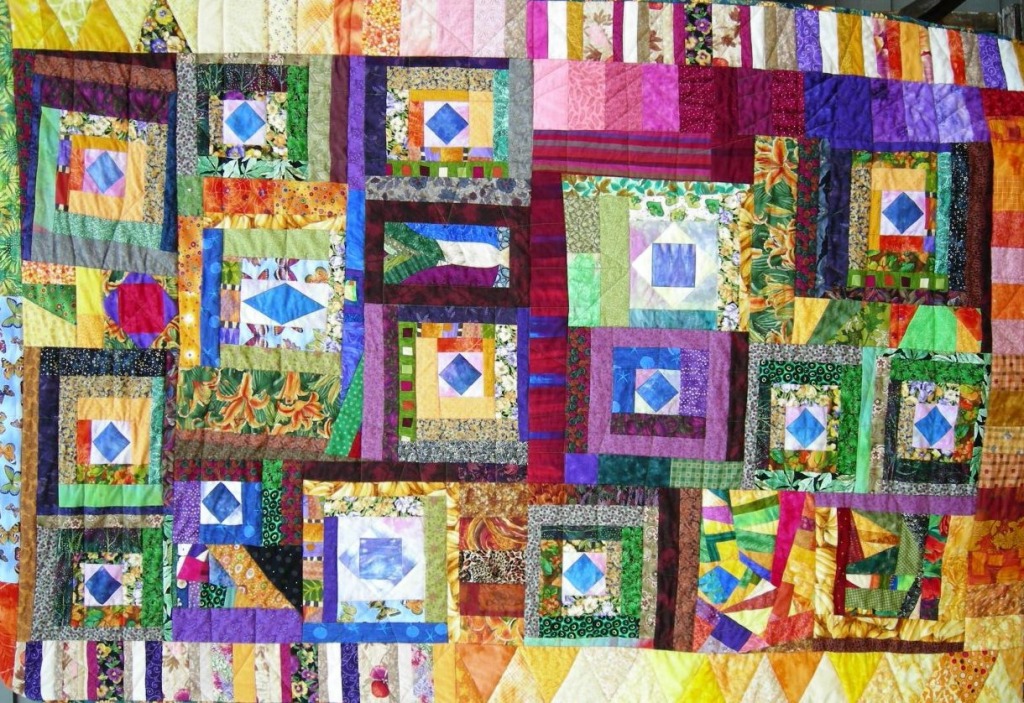 Junglequilt jigsaw puzzle in Bricolage puzzles on TheJigsawPuzzles.com