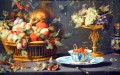Still Life with Fruit and Squirrel