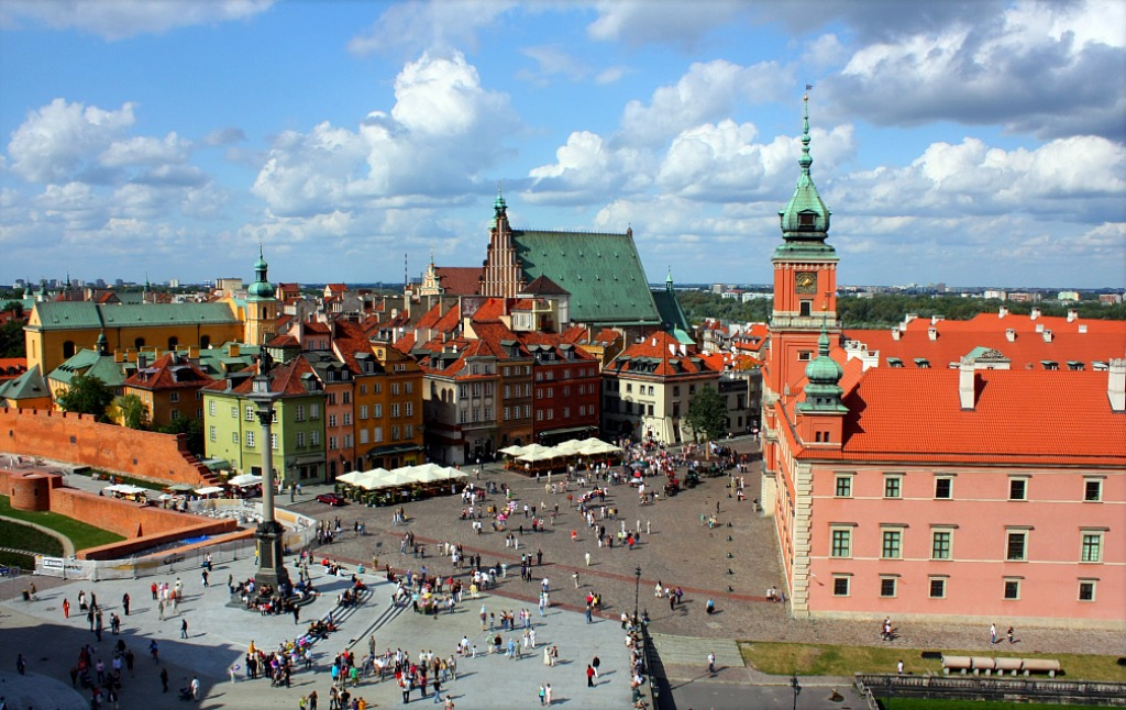 Castle Square, Warsaw jigsaw puzzle in Castles puzzles on TheJigsawPuzzles.com