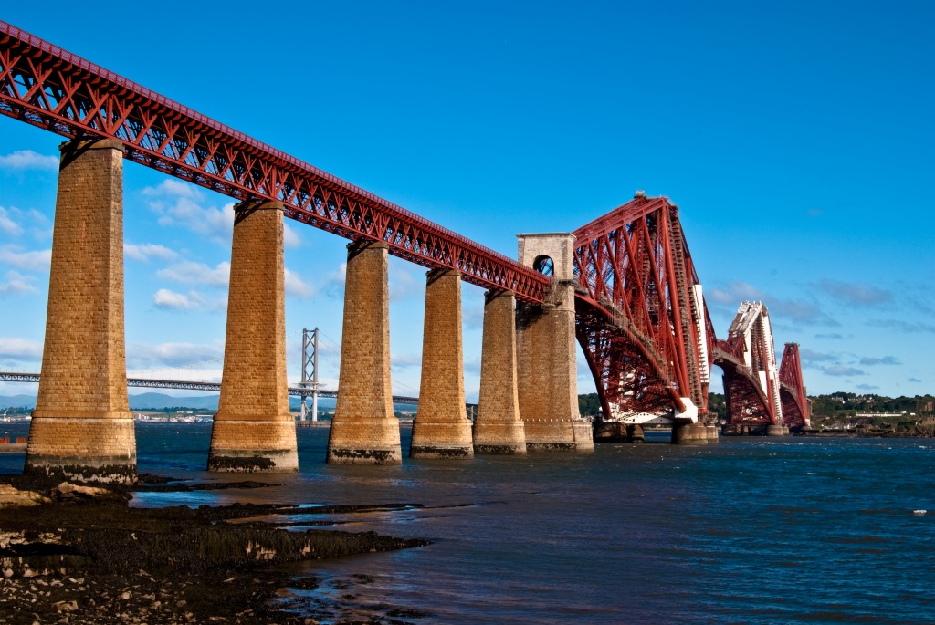Ponte do Forth jigsaw puzzle in Pontes puzzles on TheJigsawPuzzles.com