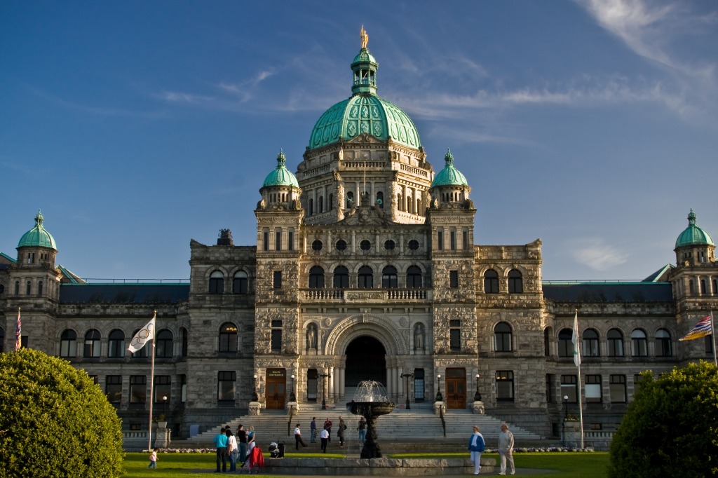 The Parliament at Victoria, BC jigsaw puzzle in Street View puzzles on TheJigsawPuzzles.com