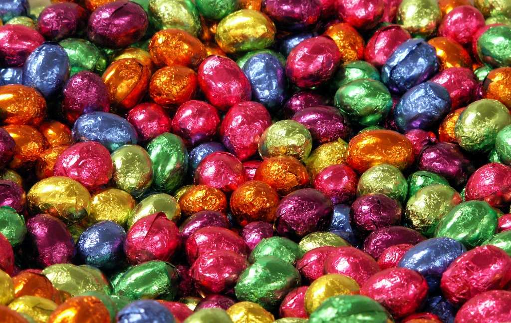 Chocolate Easter Eggs jigsaw puzzle in Puzzle of the Day puzzles on TheJigsawPuzzles.com