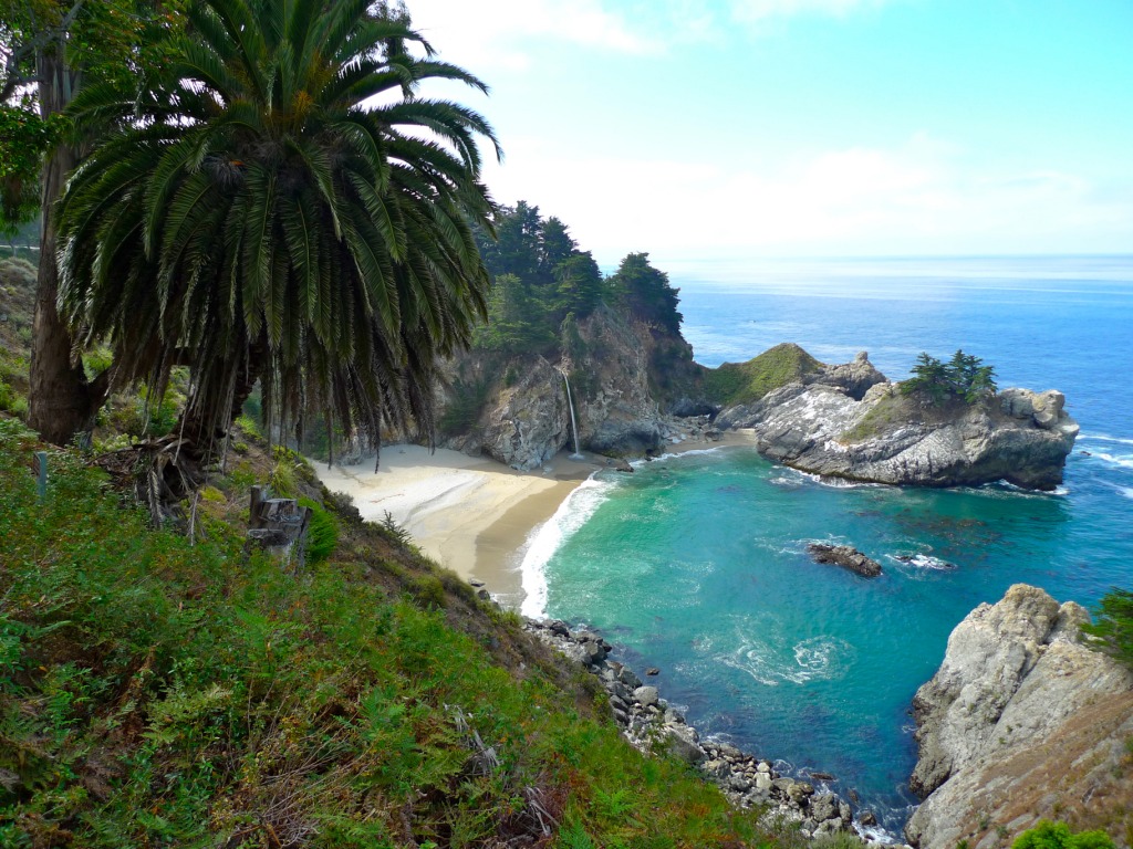 Big Sur jigsaw puzzle in Waterfalls puzzles on TheJigsawPuzzles.com