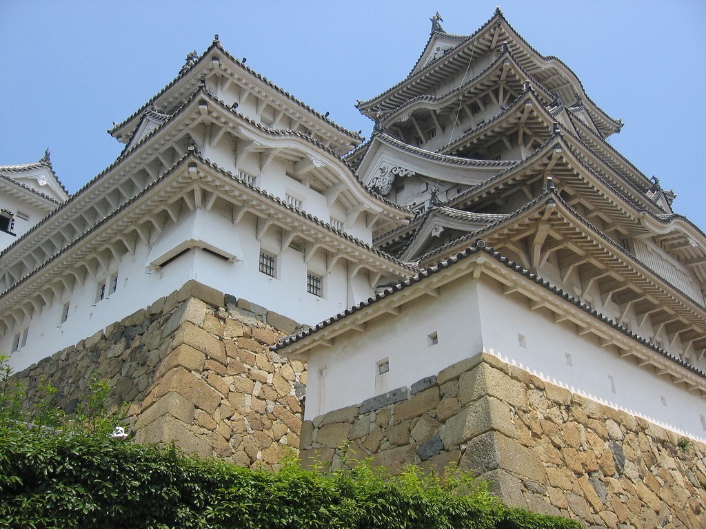 Château de Himeji, Japon jigsaw puzzle in Châteaux puzzles on TheJigsawPuzzles.com