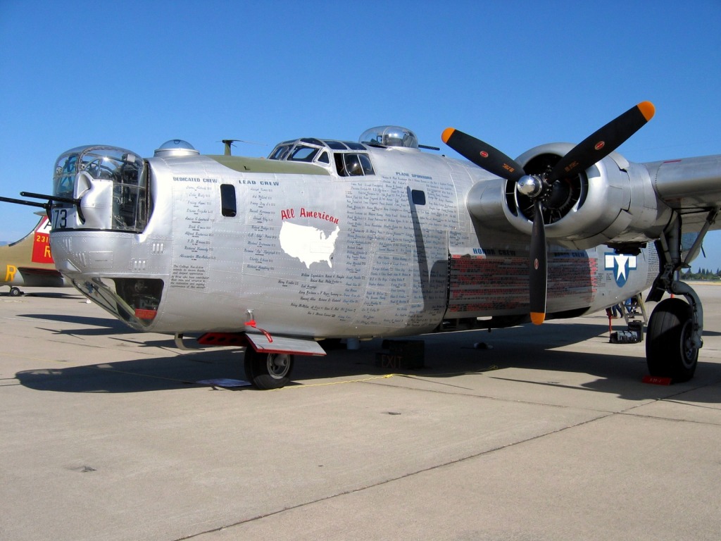 Bombardeiro B-24 Liberator jigsaw puzzle in Aviação puzzles on TheJigsawPuzzles.com