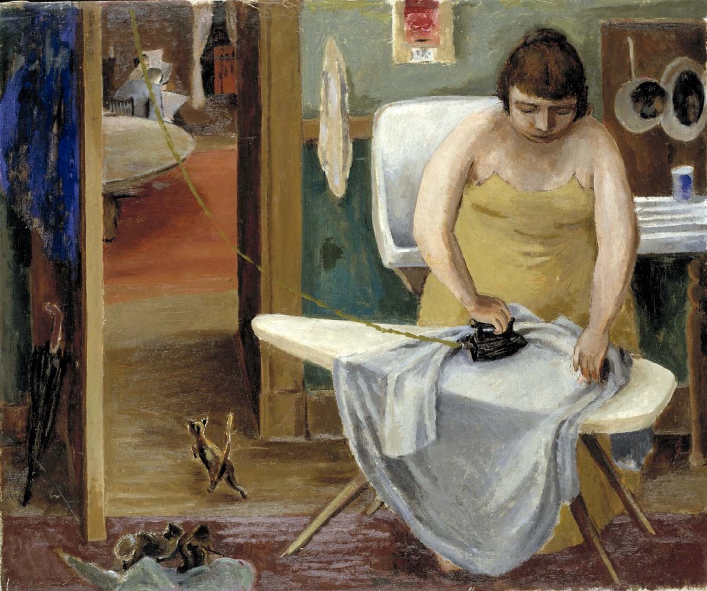 Ironing Woman jigsaw puzzle in Piece of Art puzzles on TheJigsawPuzzles.com