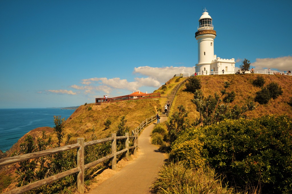 Byron Bay Lighthouse jigsaw puzzle in Great Sightings puzzles on TheJigsawPuzzles.com
