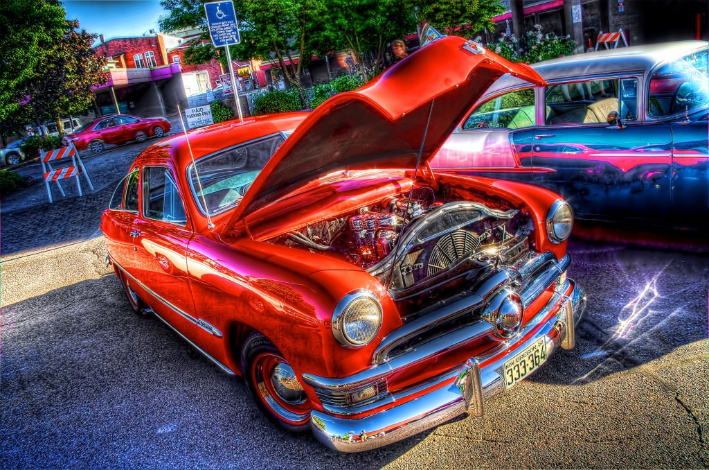 Ford Ano 1950 jigsaw puzzle in Carros & Motos puzzles on TheJigsawPuzzles.com