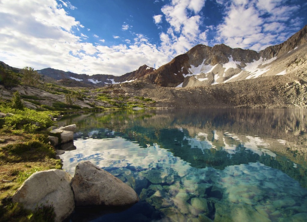 Lake Marjorie, Kings Canyon NP jigsaw puzzle in Пазл дня puzzles on TheJigsawPuzzles.com