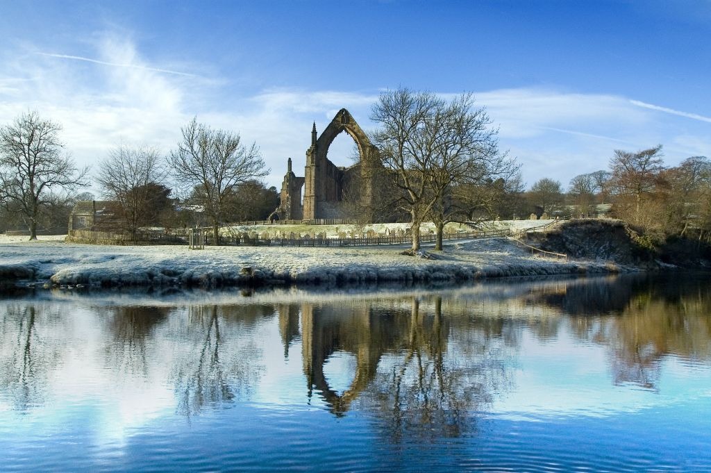 Bolton Abbey, Yorkshire Dales jigsaw puzzle in Great Sightings puzzles on TheJigsawPuzzles.com