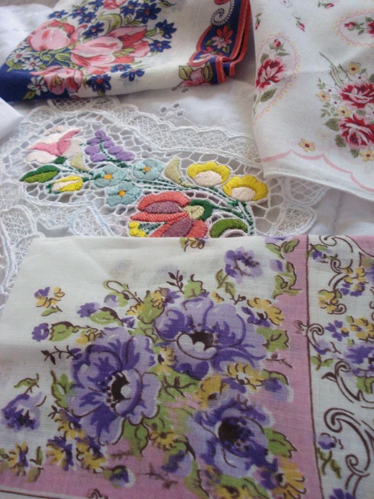 Hankies & Embroidery jigsaw puzzle in Handmade puzzles on TheJigsawPuzzles.com