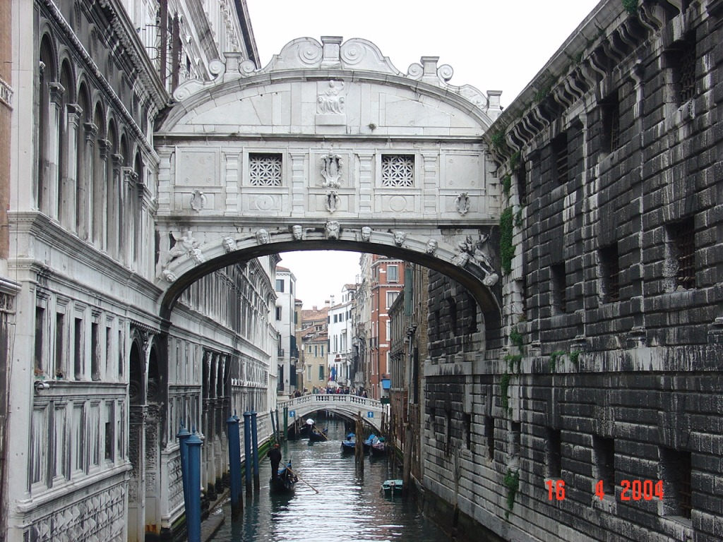 Ponte dos Suspiros, Veneza, Itália jigsaw puzzle in Lugares Maravilhosos puzzles on TheJigsawPuzzles.com
