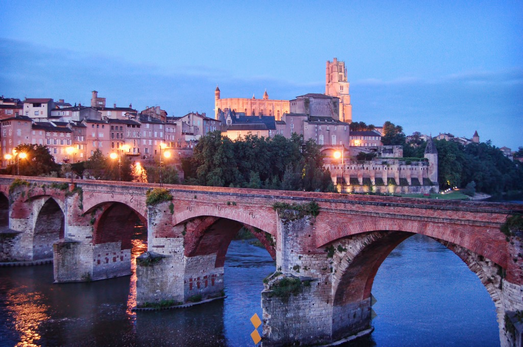 Albi, Southern France jigsaw puzzle in Bridges puzzles on TheJigsawPuzzles.com