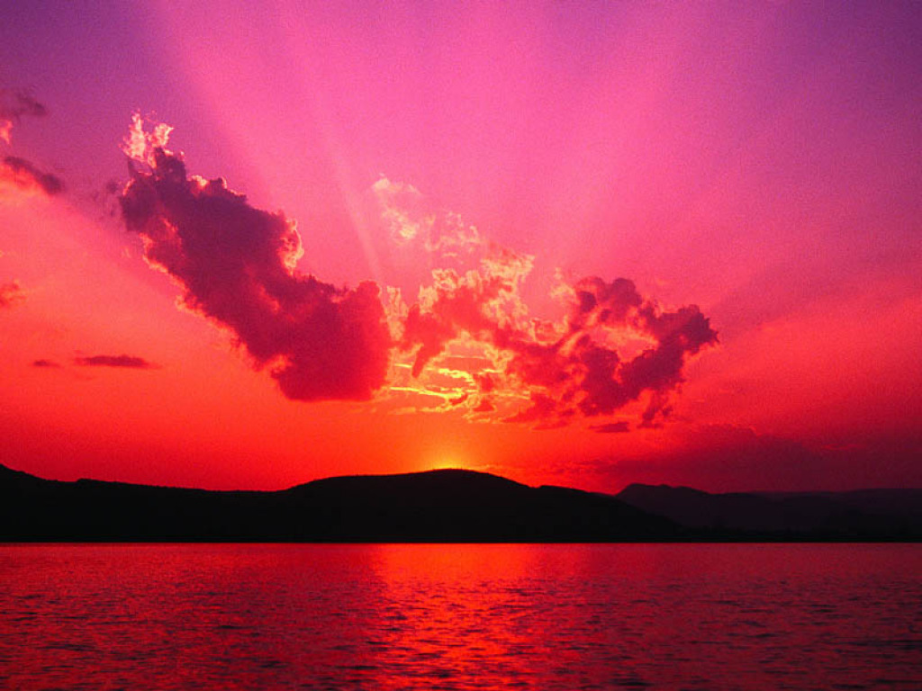 Sunset jigsaw puzzle in kay brandt puzzles on TheJigsawPuzzles.com