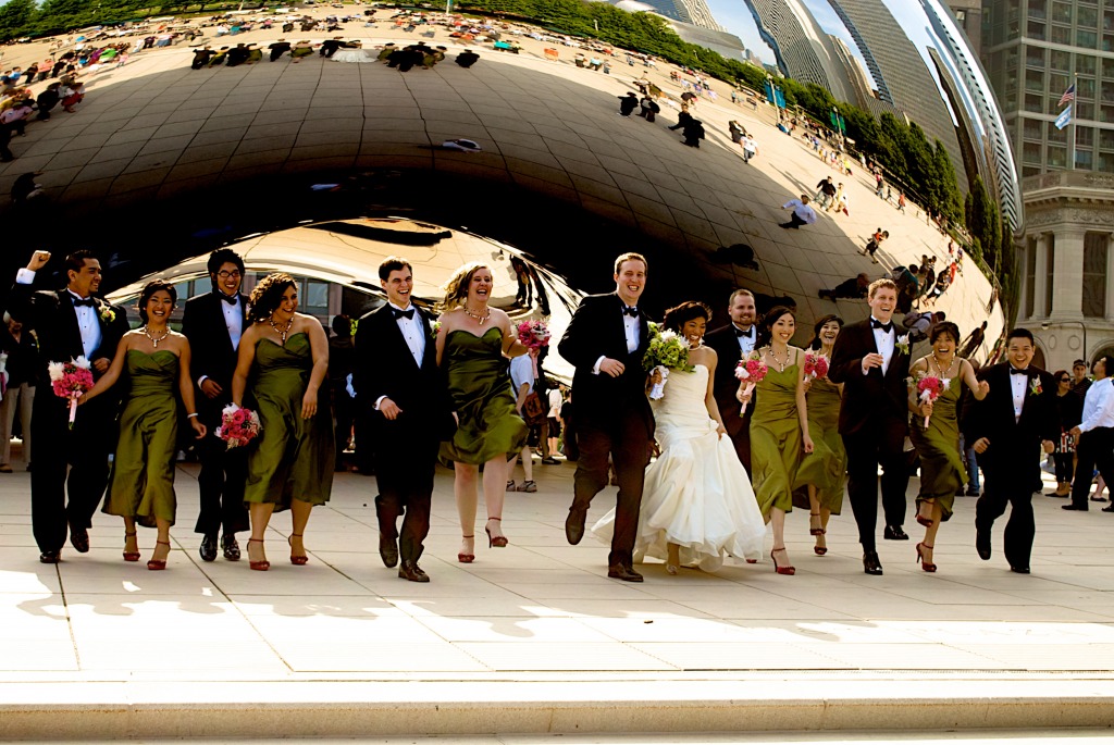 Mariage à Chicago jigsaw puzzle in Personnes puzzles on TheJigsawPuzzles.com