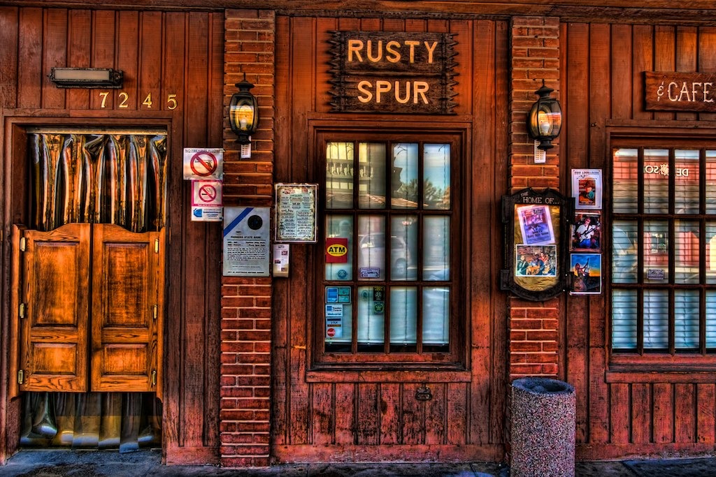 Rusty Spur Saloon jigsaw puzzle in Straßenansicht puzzles on TheJigsawPuzzles.com