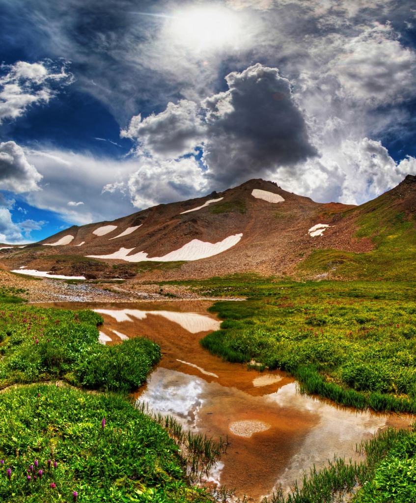 Near Triangle Pass, Colorado jigsaw puzzle in Great Sightings puzzles on TheJigsawPuzzles.com