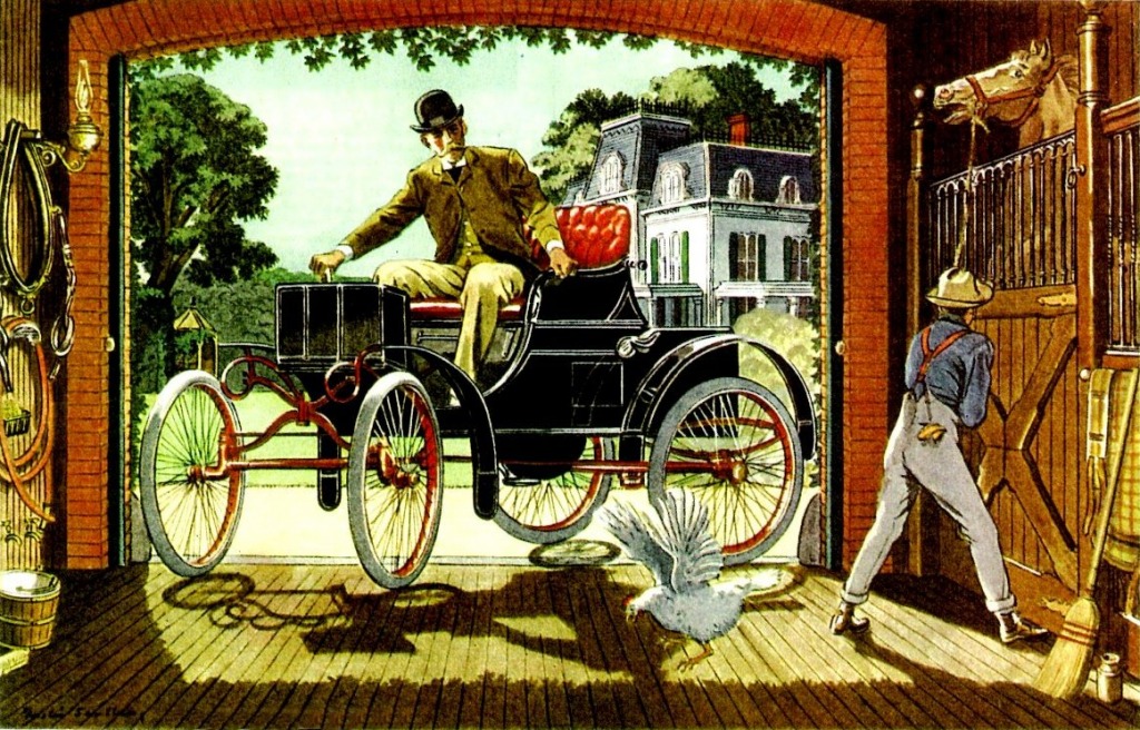 1899 Пакард jigsaw puzzle in Автомобили и Мотоциклы puzzles on TheJigsawPuzzles.com