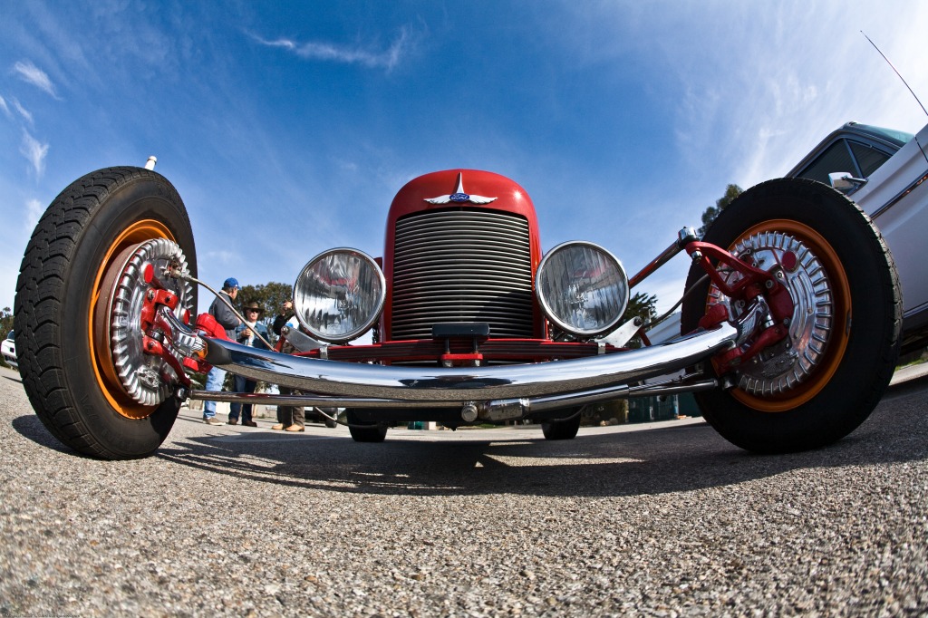 Hotrod Ford jigsaw puzzle in Cars & Bikes puzzles on TheJigsawPuzzles.com