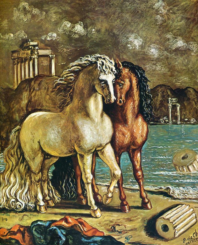 Antique Horses on the Aegean Shore jigsaw puzzle in Piece of Art puzzles on TheJigsawPuzzles.com