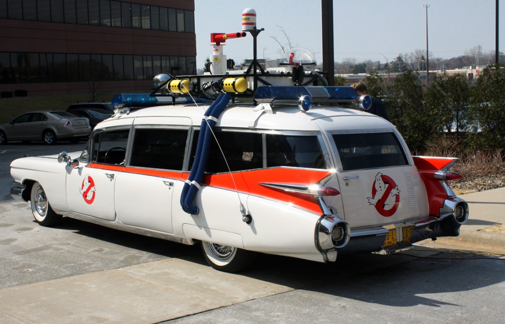 Ghostbusters ECTO-1 jigsaw puzzle in Cars & Bikes puzzles on TheJigsawPuzzles.com