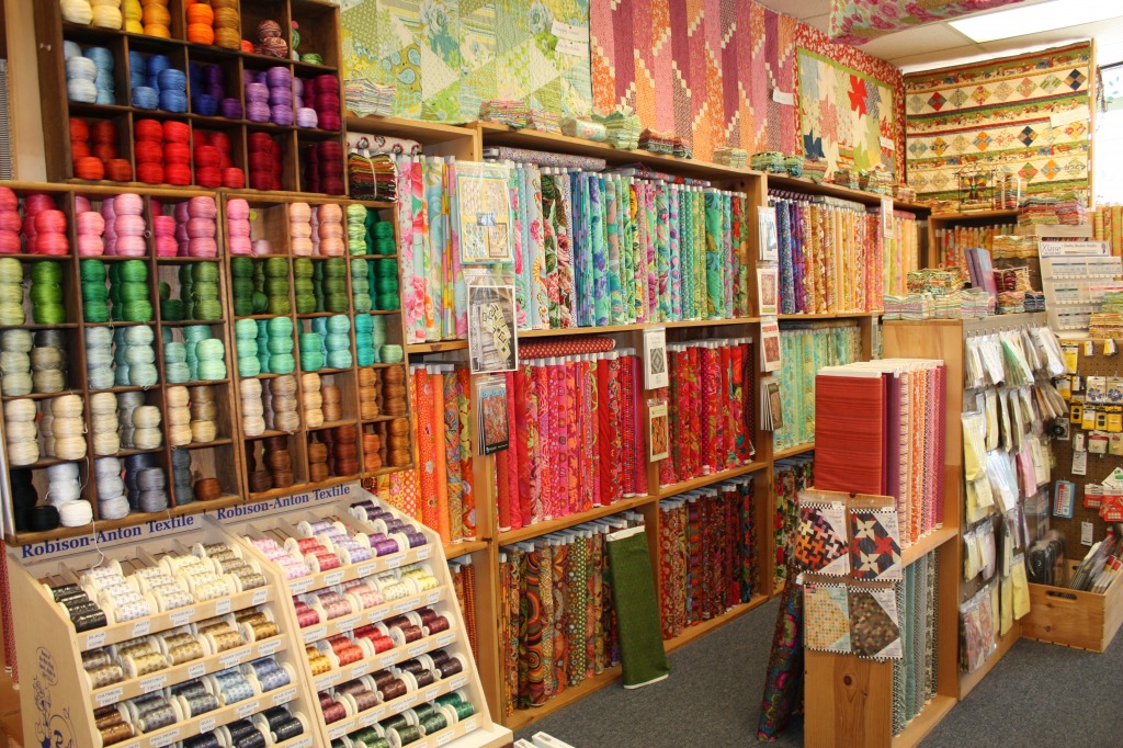 Fabric Shop jigsaw puzzle in Handmade puzzles on TheJigsawPuzzles.com
