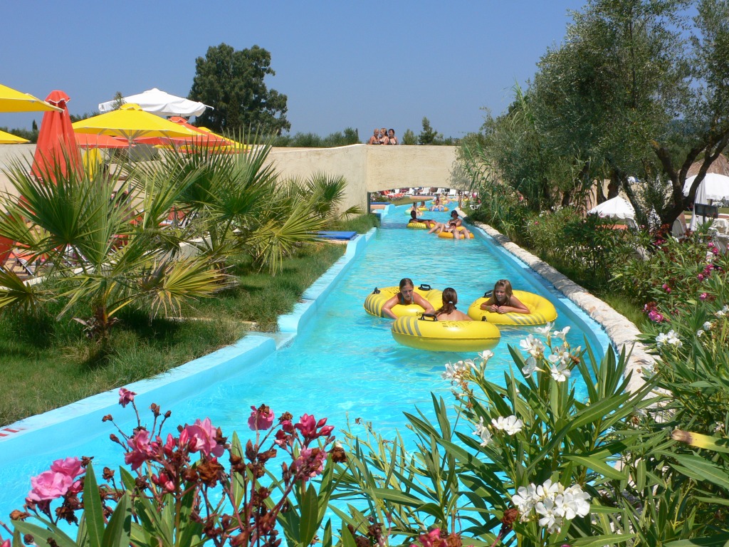 Waterpark at Sarakinado, Greece jigsaw puzzle in People puzzles on TheJigsawPuzzles.com