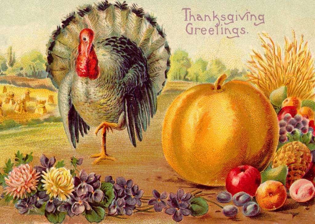 Thanksgiving Greetings jigsaw puzzle in Puzzle of the Day puzzles on TheJigsawPuzzles.com