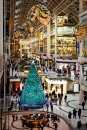 Holiday Shoppers at Toronto's Eaton Centre