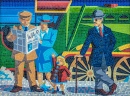 Mosaic at Bray Station, Ireland