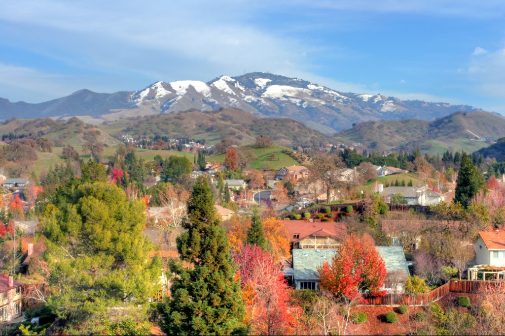 Snow on Mount Diablo jigsaw puzzle in Great Sightings puzzles on TheJigsawPuzzles.com