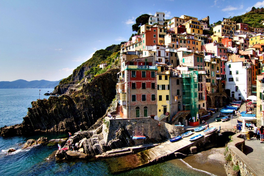 Cinque Terre, Italy jigsaw puzzle in Great Sightings puzzles on TheJigsawPuzzles.com
