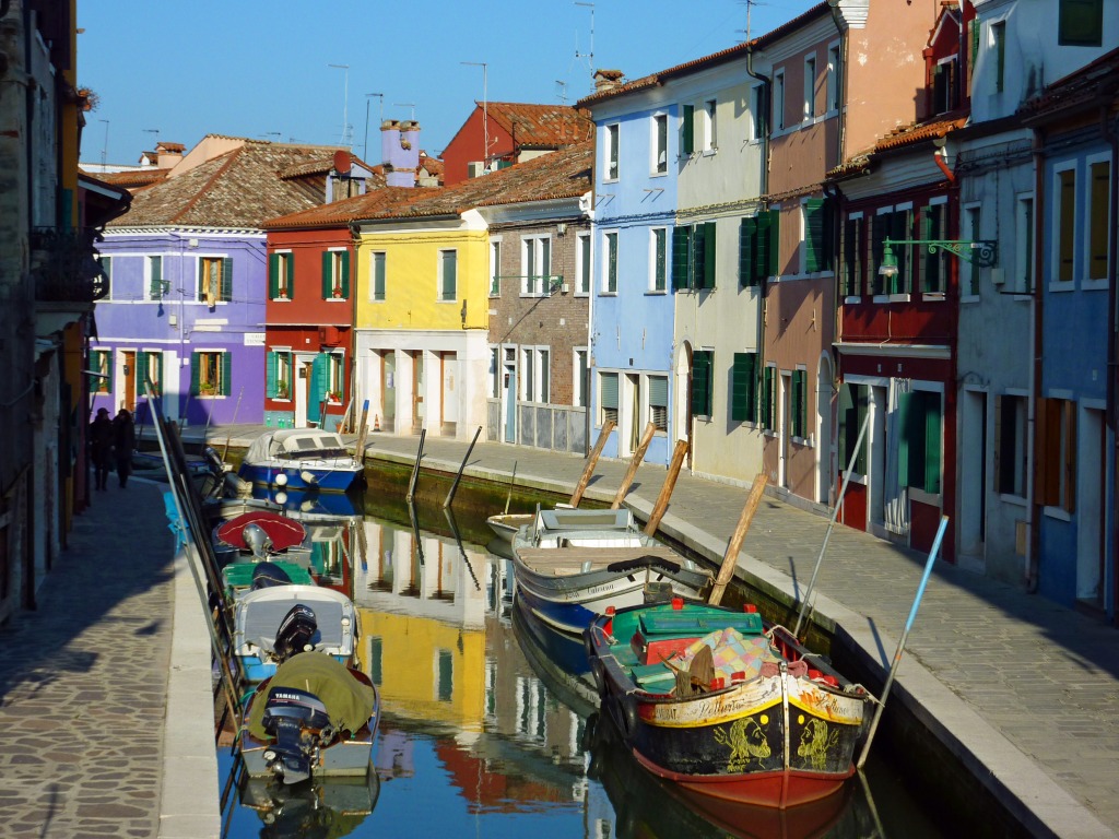Burano, Venice jigsaw puzzle in Street View puzzles on TheJigsawPuzzles.com