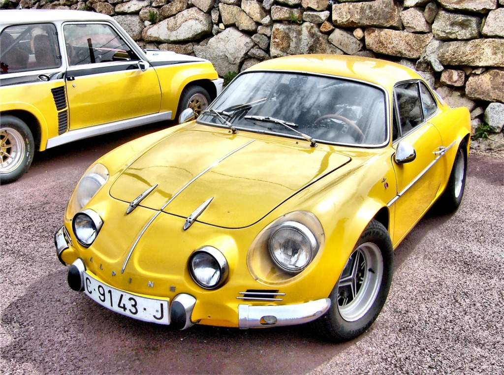 Alpine-Renault A108 jigsaw puzzle in Cars & Bikes puzzles on TheJigsawPuzzles.com