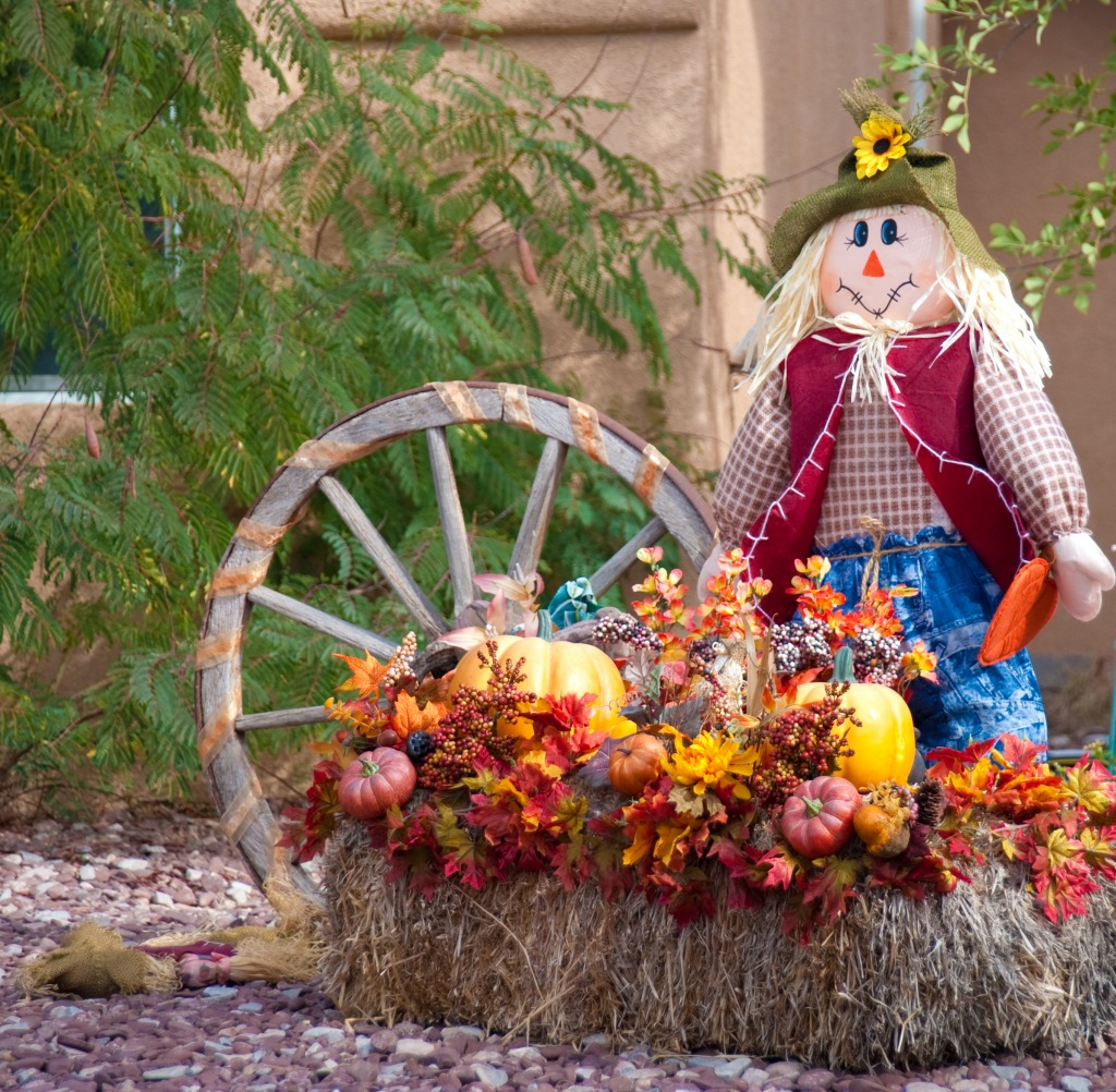Scarecrow jigsaw puzzle in Fruits & Veggies puzzles on TheJigsawPuzzles.com