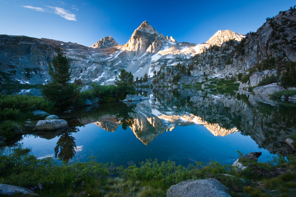 Rae Lakes, Kings Canyon NP jigsaw puzzle in Пазл дня puzzles on TheJigsawPuzzles.com